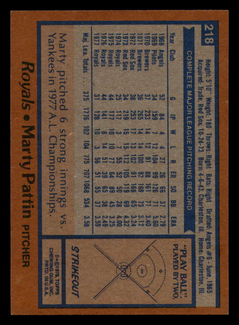 1978 Topps Baseball #216 - #265 - Complete your set - Pick your card - Picture 23 of 497