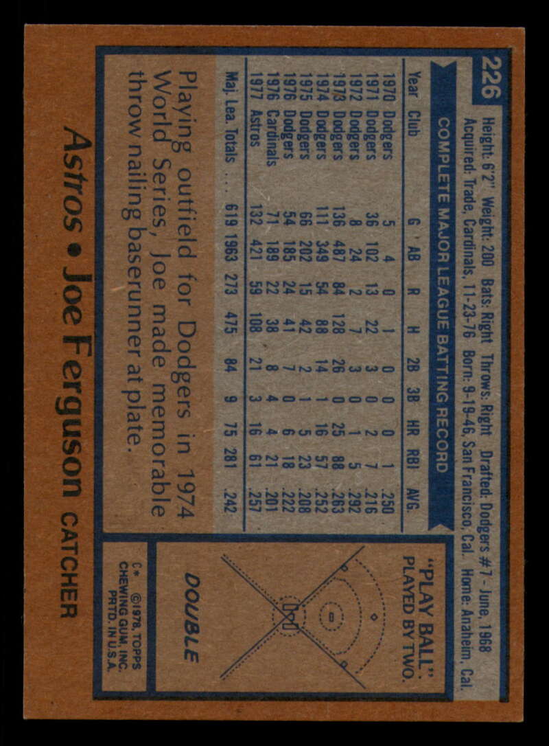 1978 Topps Baseball #216 - #265 - Complete your set - Pick your card - Picture 103 of 497