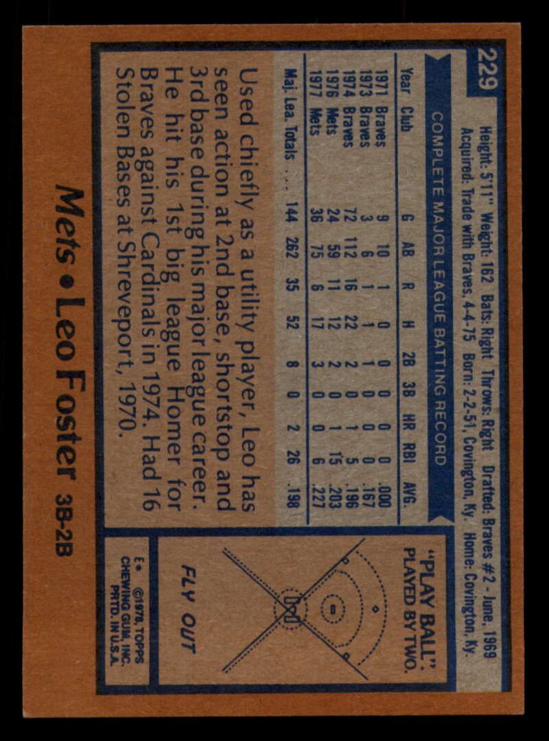 1978 Topps Baseball #216 - #265 - Complete your set - Pick your card - Picture 135 of 497