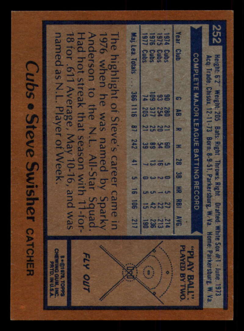 1978 Topps Baseball #216 - #265 - Complete your set - Pick your card - Picture 365 of 497