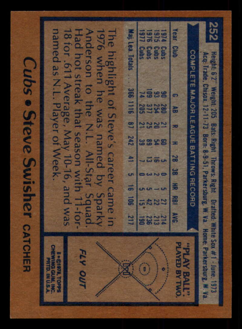 1978 Topps Baseball #216 - #265 - Complete your set - Pick your card - Picture 367 of 497