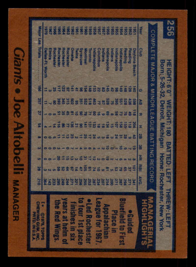 1978 Topps Baseball #216 - #265 - Complete your set - Pick your card - Picture 405 of 497