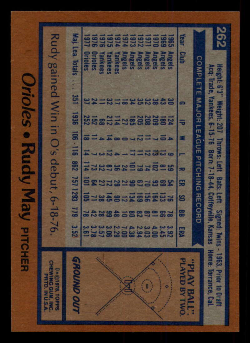 1978 Topps Baseball #216 - #265 - Complete your set - Pick your card - Picture 463 of 497