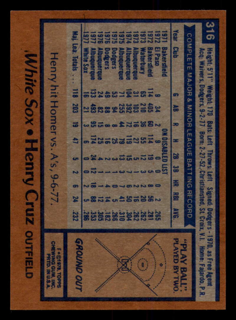 1978 Topps Baseball #316 - #365 - Complete your set - Pick your card - Picture 3 of 491