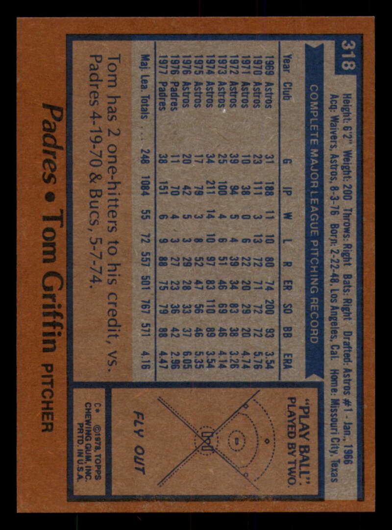 1978 Topps Baseball #316 - #365 - Complete your set - Pick your card - Picture 23 of 491