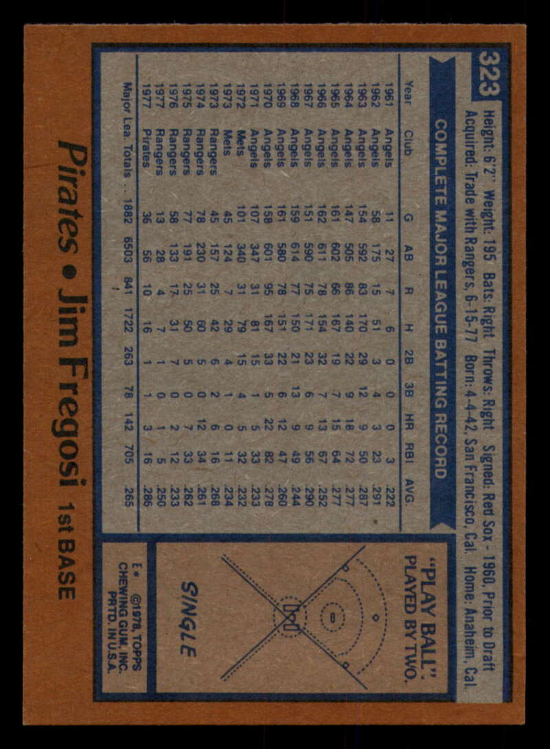 1978 Topps Baseball #316 - #365 - Complete your set - Pick your card - Picture 73 of 491