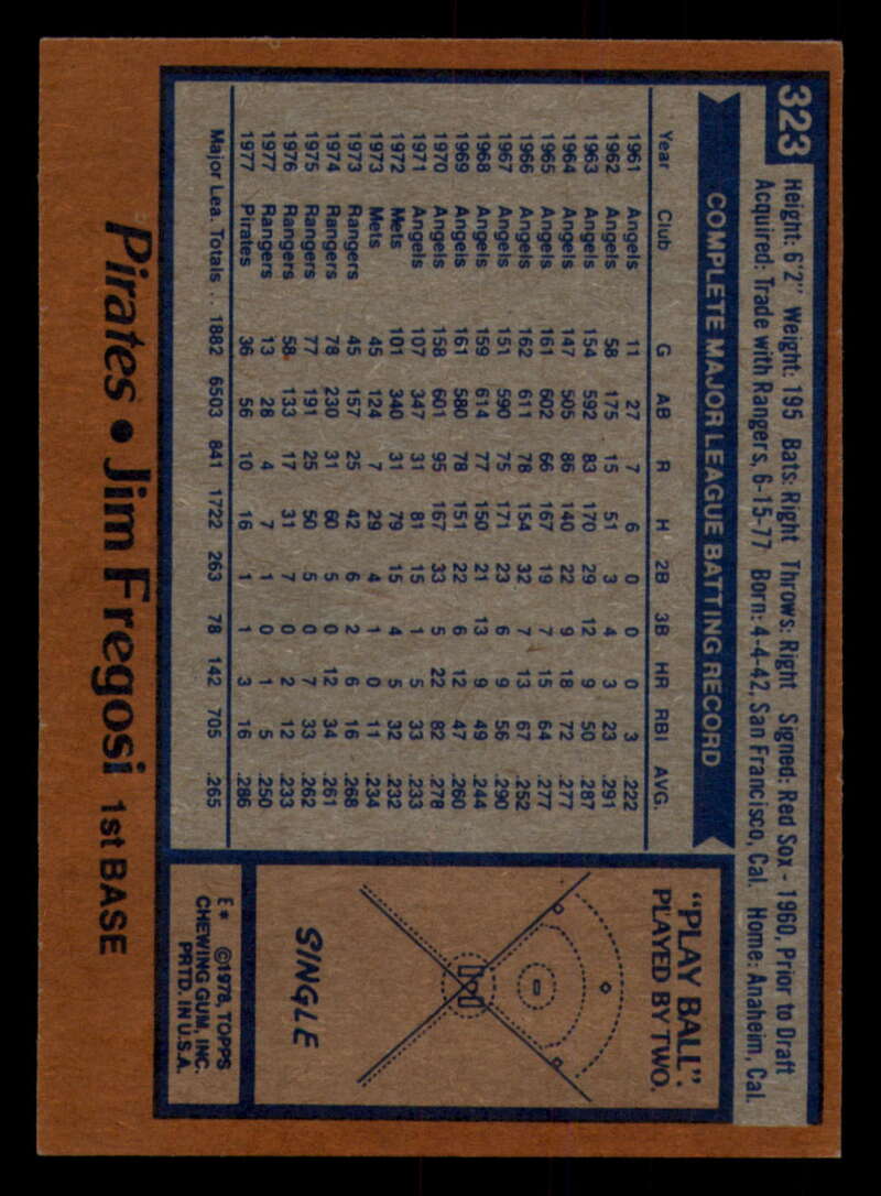 1978 Topps Baseball #316 - #365 - Complete your set - Pick your card - Picture 75 of 491