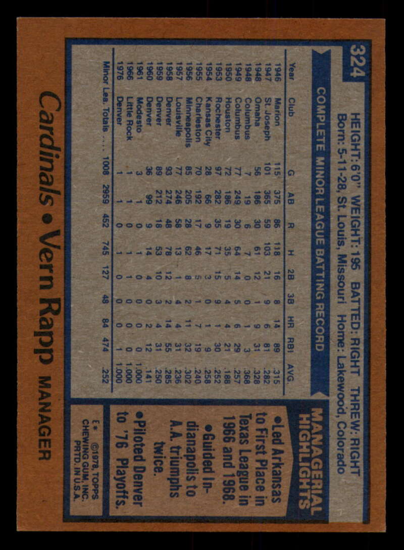1978 Topps Baseball #316 - #365 - Complete your set - Pick your card - Picture 83 of 491