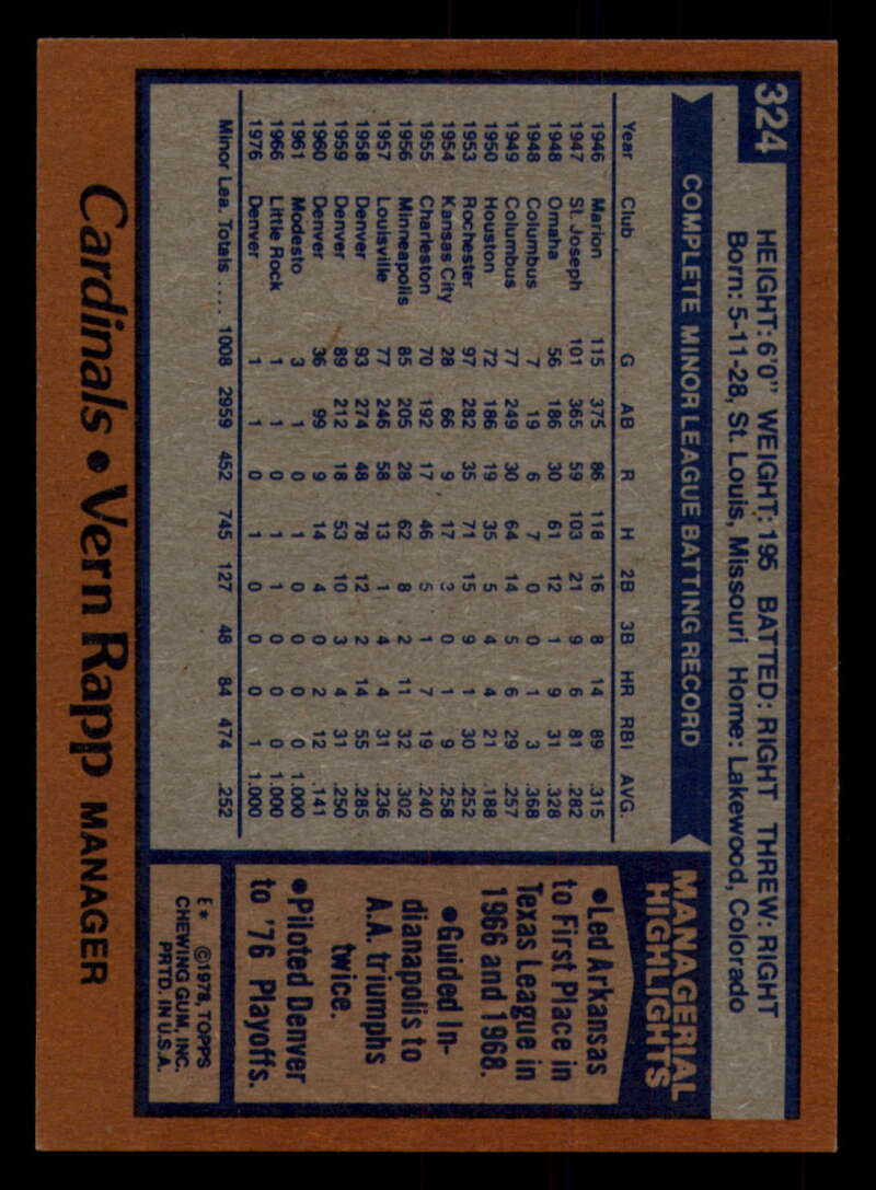 1978 Topps Baseball #316 - #365 - Complete your set - Pick your card - Picture 87 of 491