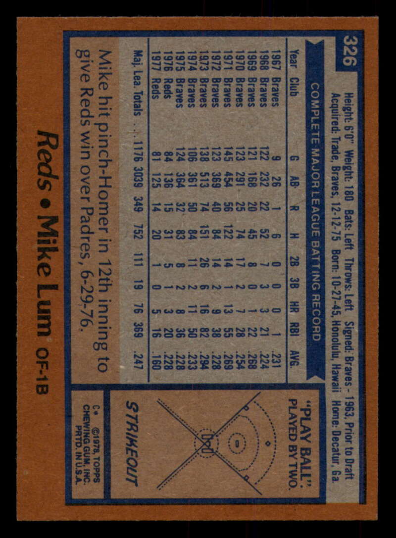 1978 Topps Baseball #316 - #365 - Complete your set - Pick your card - Picture 103 of 491
