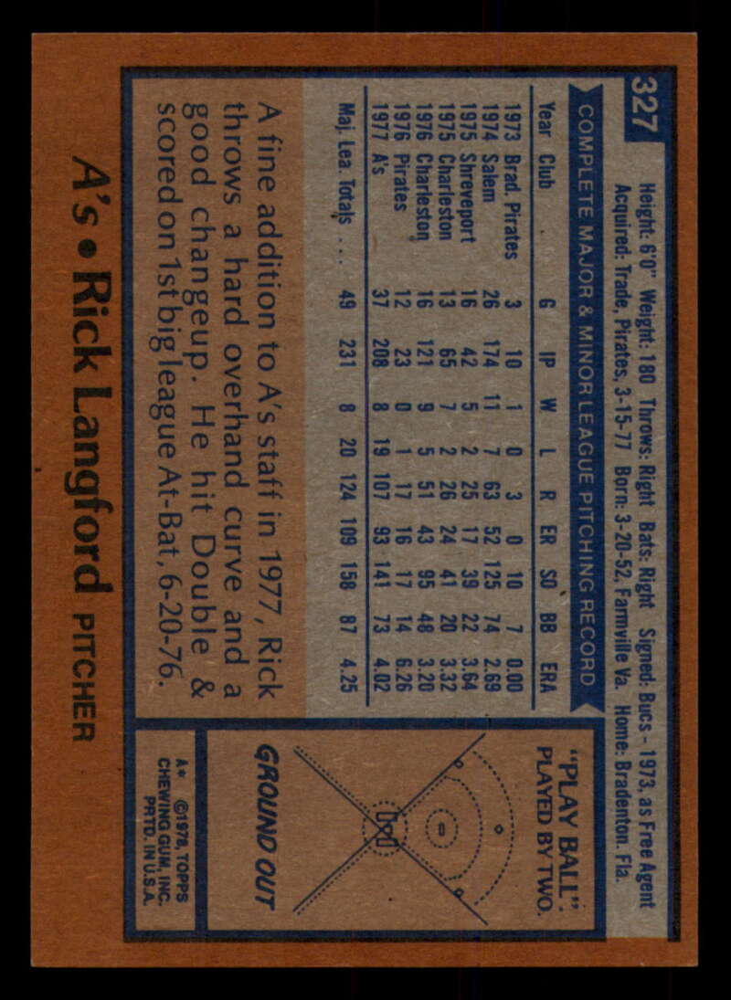 1978 Topps Baseball #316 - #365 - Complete your set - Pick your card - Picture 113 of 491