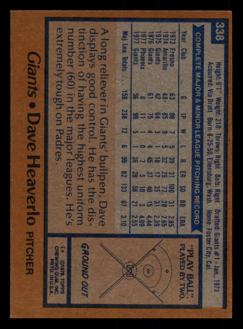 1978 Topps Baseball #316 - #365 - Complete your set - Pick your card - Picture 223 of 491