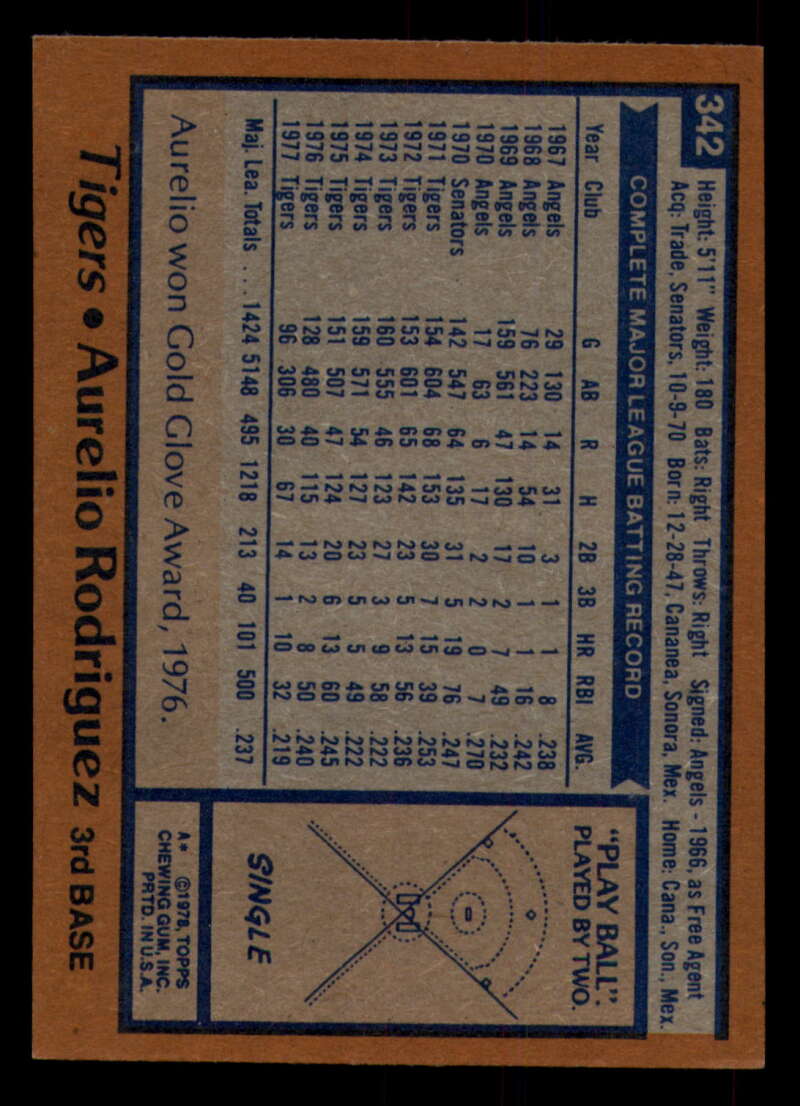 1978 Topps Baseball #316 - #365 - Complete your set - Pick your card - Picture 269 of 491