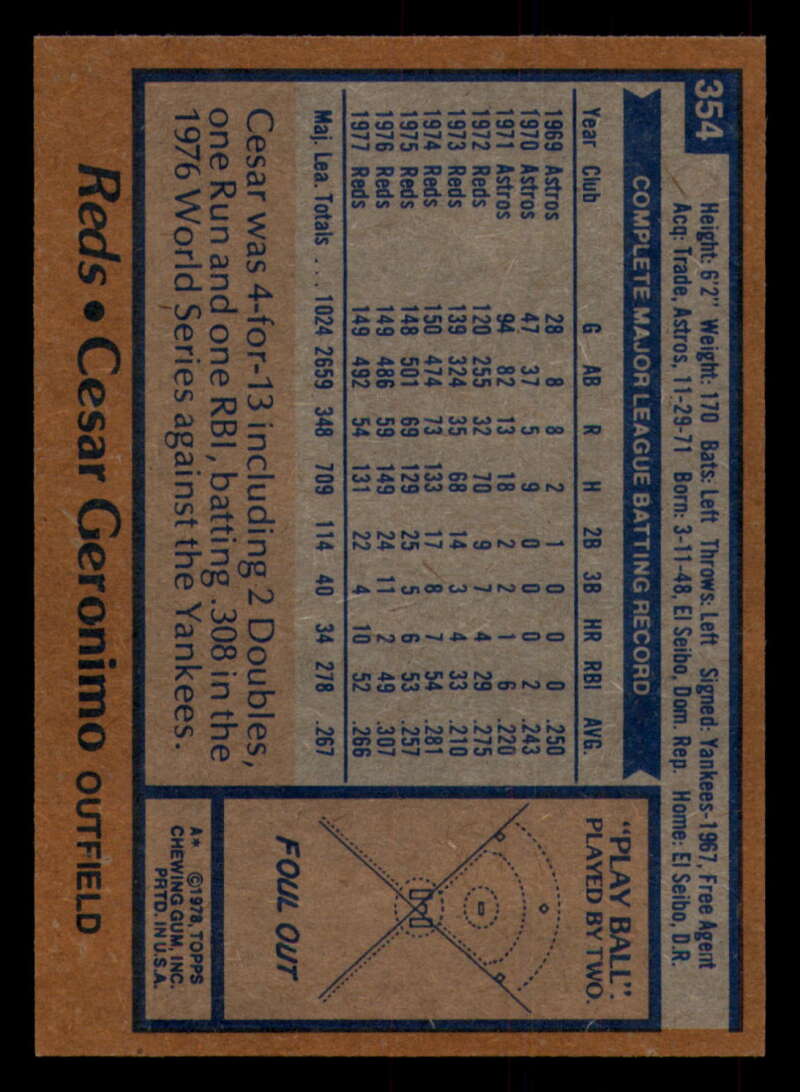 1978 Topps Baseball #316 - #365 - Complete your set - Pick your card - Picture 381 of 491