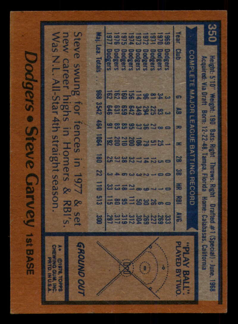 1978 Topps Baseball #316 - #365 - Complete your set - Pick your card - Picture 343 of 491