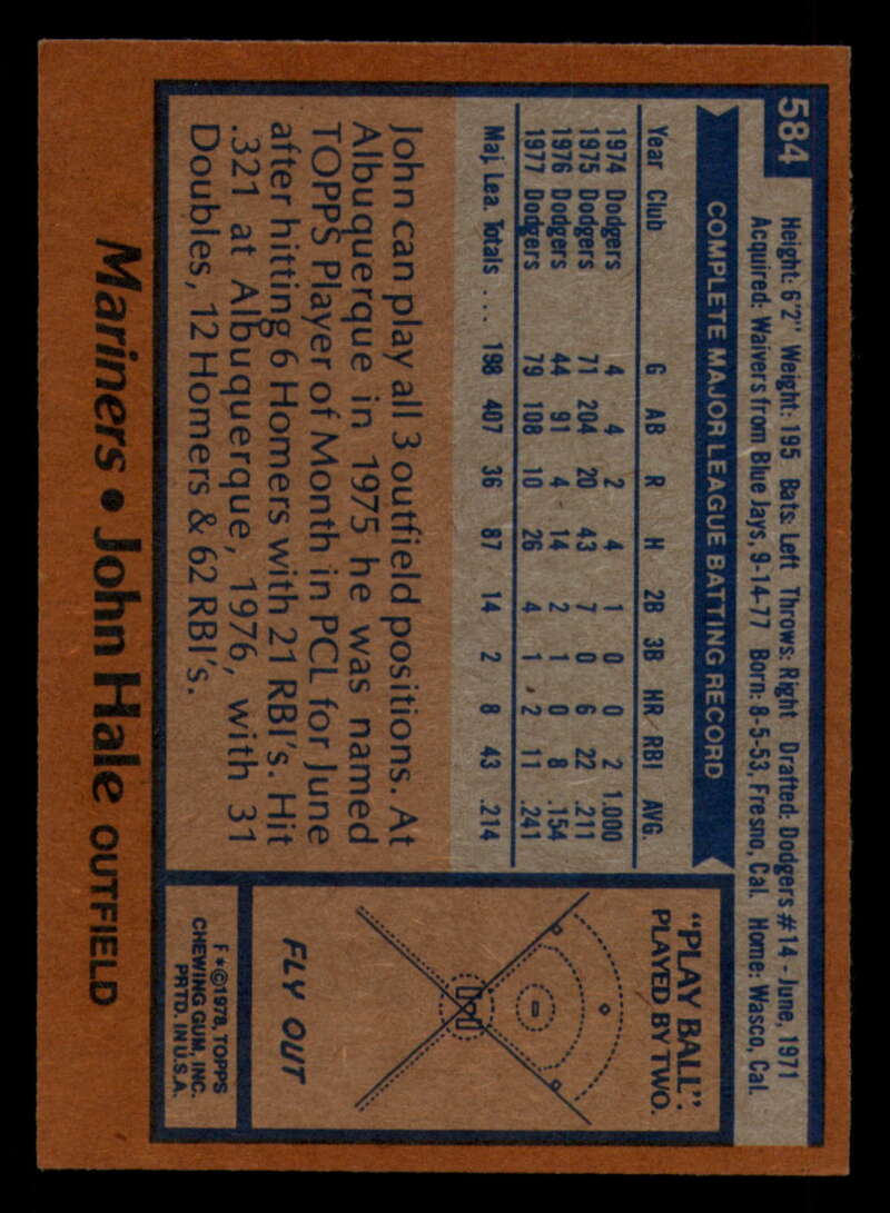 1978 Topps Baseball #571 - #625 - Complete your set - Pick your card - Picture 89 of 499