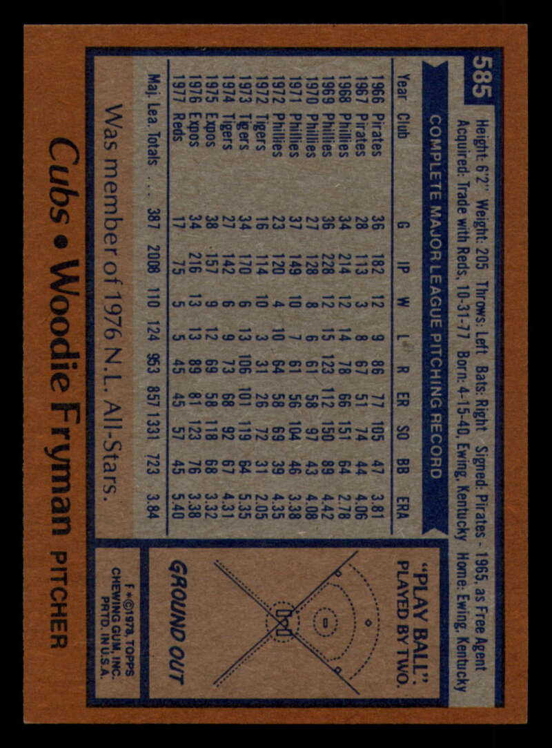 1978 Topps Baseball #571 - #625 - Complete your set - Pick your card - Picture 101 of 499