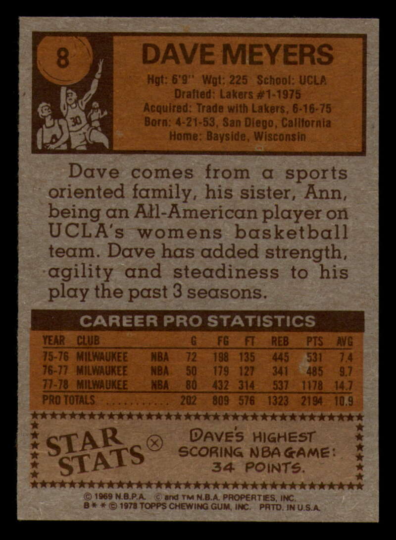 1978-79 Topps Basketball #1 - #50 - Complete your set - Pick your card - Picture 47 of 361