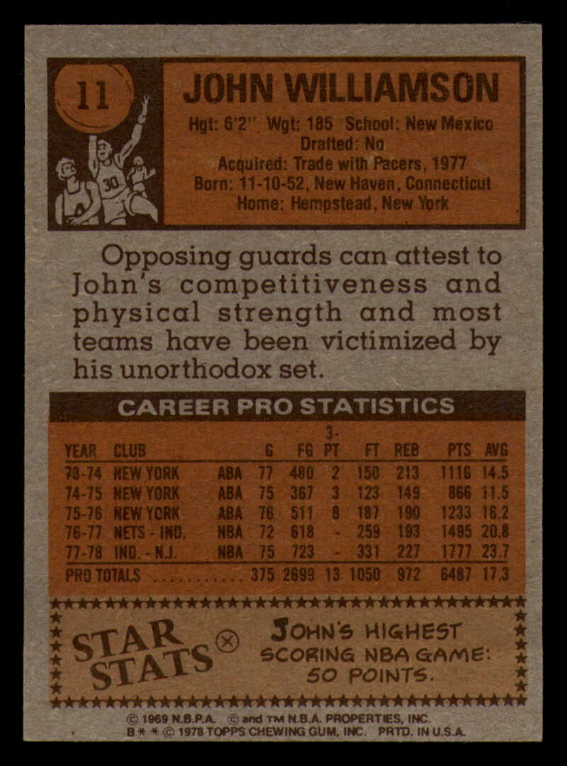 1978-79 Topps Basketball #1 - #50 - Complete your set - Pick your card - Picture 75 of 361