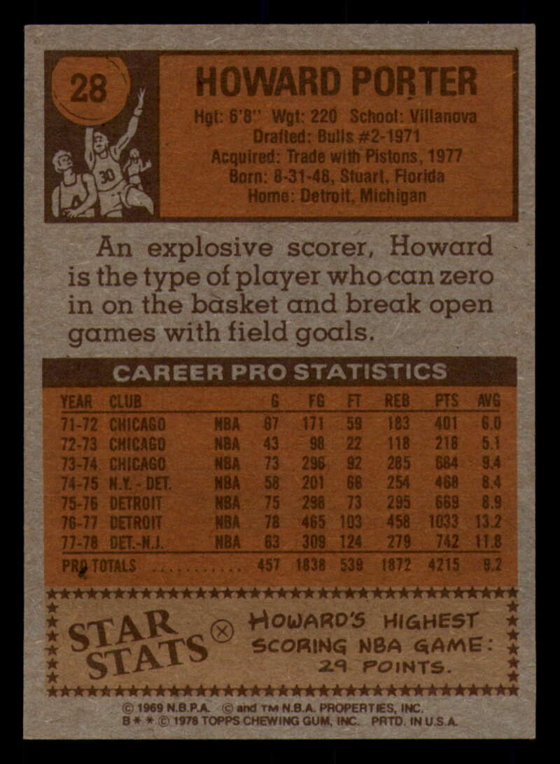 1978-79 Topps Basketball #1 - #50 - Complete your set - Pick your card - Picture 183 of 361