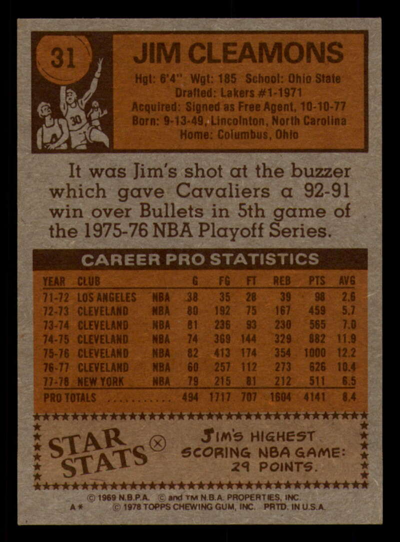 1978-79 Topps Basketball #1 - #50 - Complete your set - Pick your card - Picture 215 of 361
