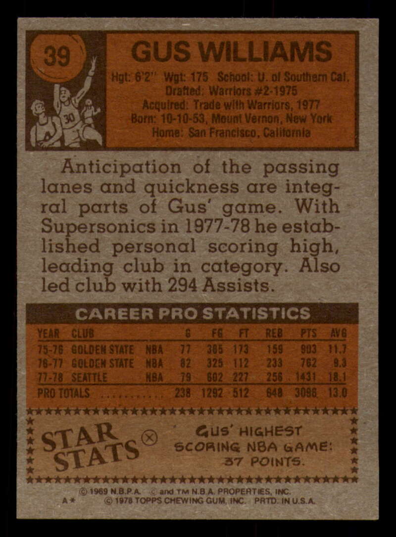 1978-79 Topps Basketball #1 - #50 - Complete your set - Pick your card - Picture 281 of 361