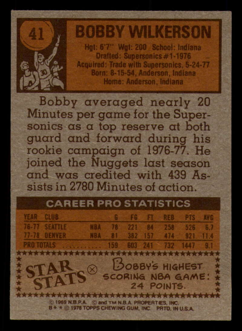 1978-79 Topps Basketball #1 - #50 - Complete your set - Pick your card - Picture 301 of 361