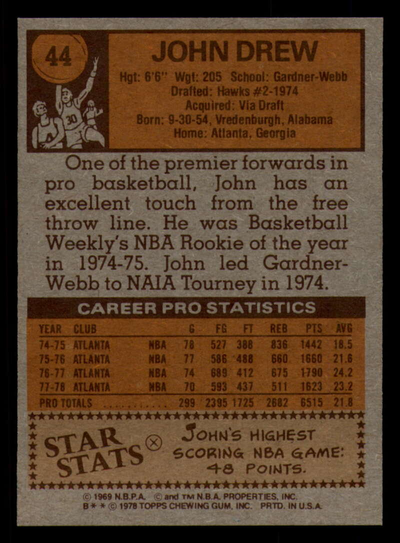 1978-79 Topps Basketball #1 - #50 - Complete your set - Pick your card - Picture 321 of 361