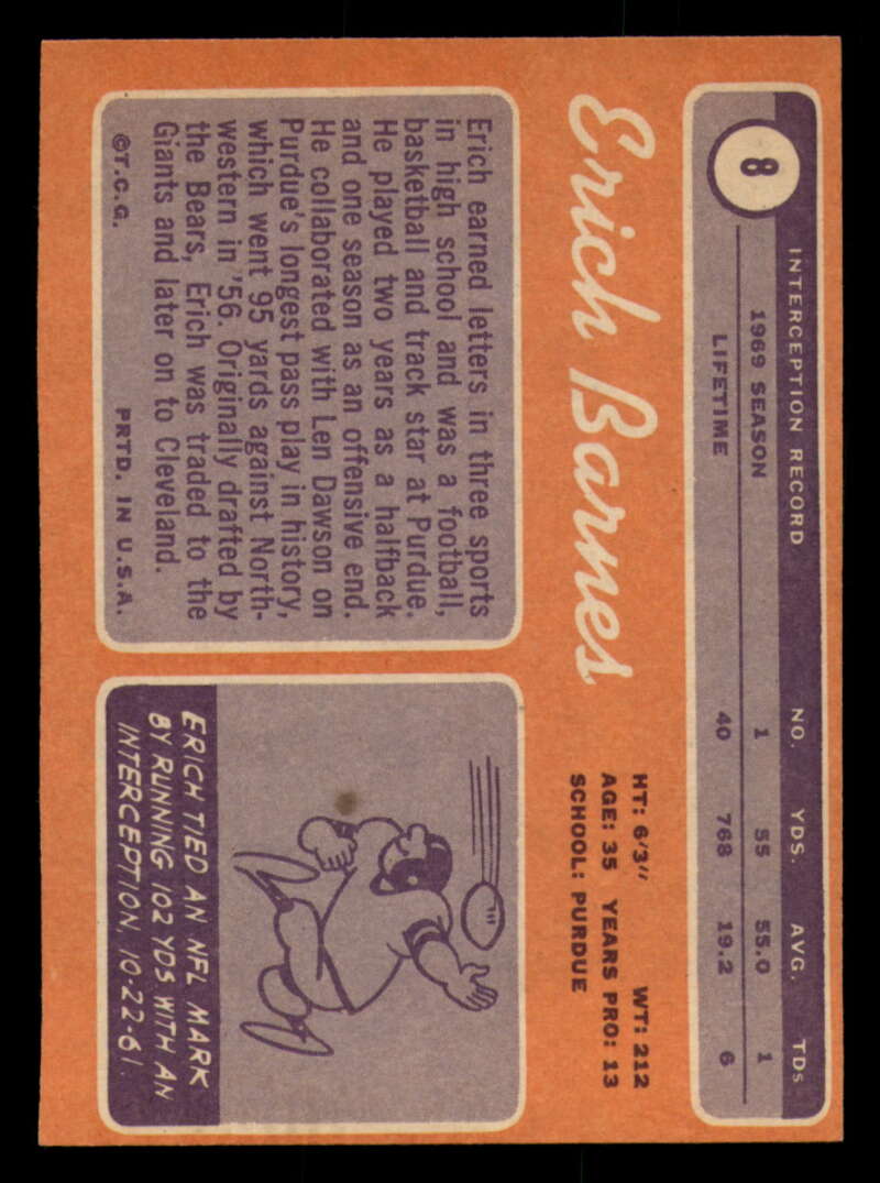 1970 Topps Football #1 to #89 - Complete your set - Pick your card - Picture 41 of 475