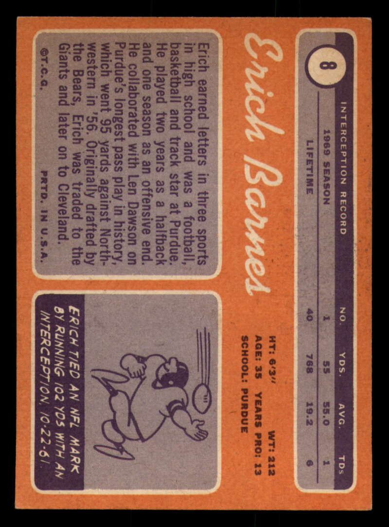 1970 Topps Football #1 to #89 - Complete your set - Pick your card - Picture 43 of 475