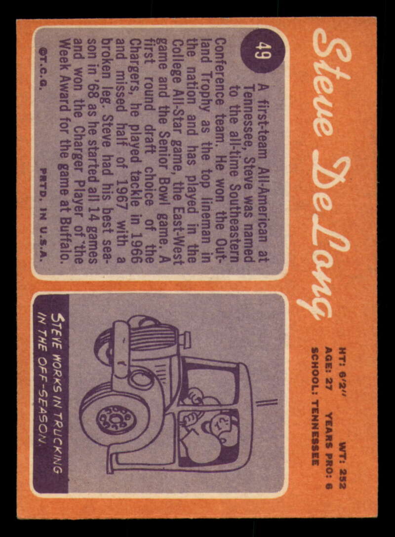 1970 Topps Football #1 to #89 - Complete your set - Pick your card - Picture 291 of 475