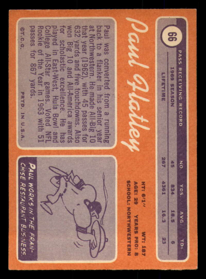 1970 Topps Football #1 to #89 - Complete your set - Pick your card - Picture 367 of 475