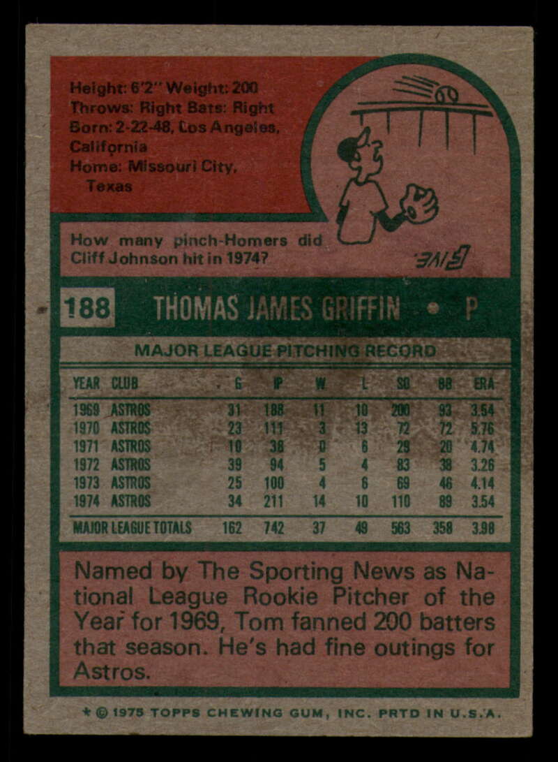 1975 Topps Baseball #166 - #259 - Complete your set - Pick your card - Picture 179 of 451