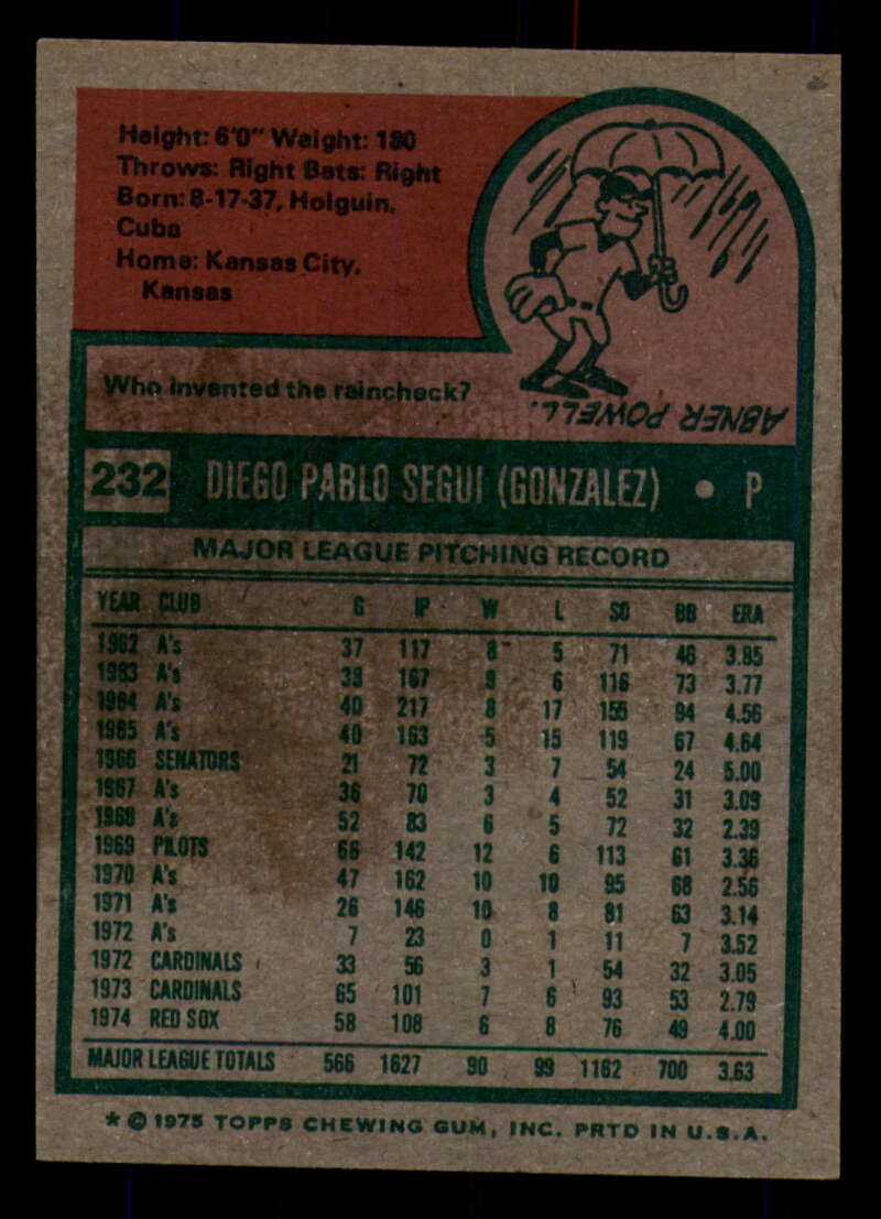 1975 Topps Baseball #166 - #259 - Complete your set - Pick your card - Picture 313 of 451