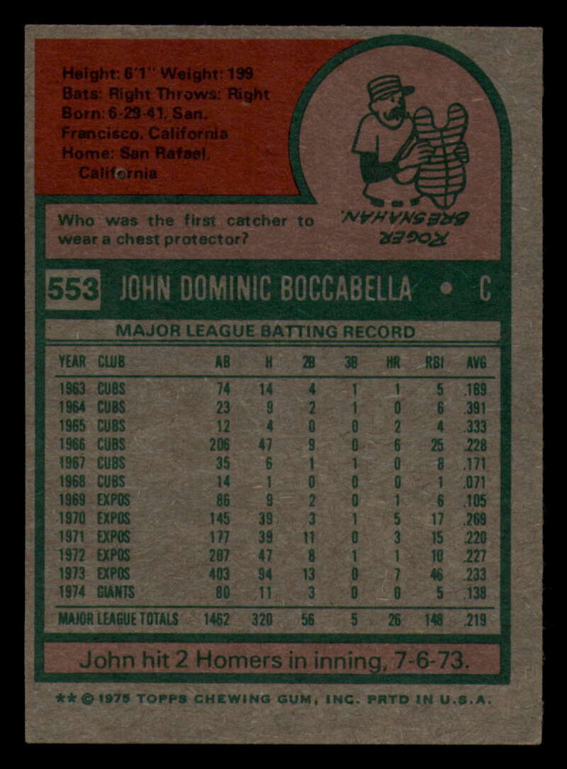 1975 Topps Baseball #516 - #585 - Complete your set - Pick your card - Picture 259 of 489