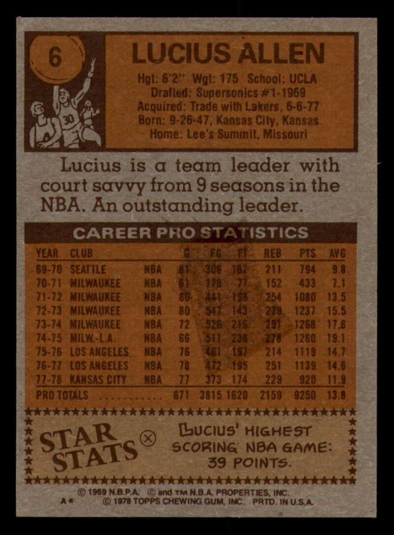 1978-79 Topps Basketball #1 - #50 - Complete your set - Pick your card - Picture 29 of 361