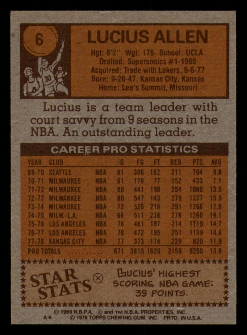 1978-79 Topps Basketball #1 - #50 - Complete your set - Pick your card - Picture 31 of 361