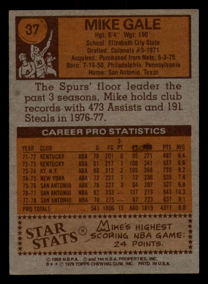 1978-79 Topps Basketball #1 - #50 - Complete your set - Pick your card - Picture 265 of 361