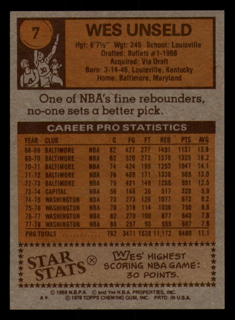 1978-79 Topps Basketball #1 - #50 - Complete your set - Pick your card - Picture 41 of 361