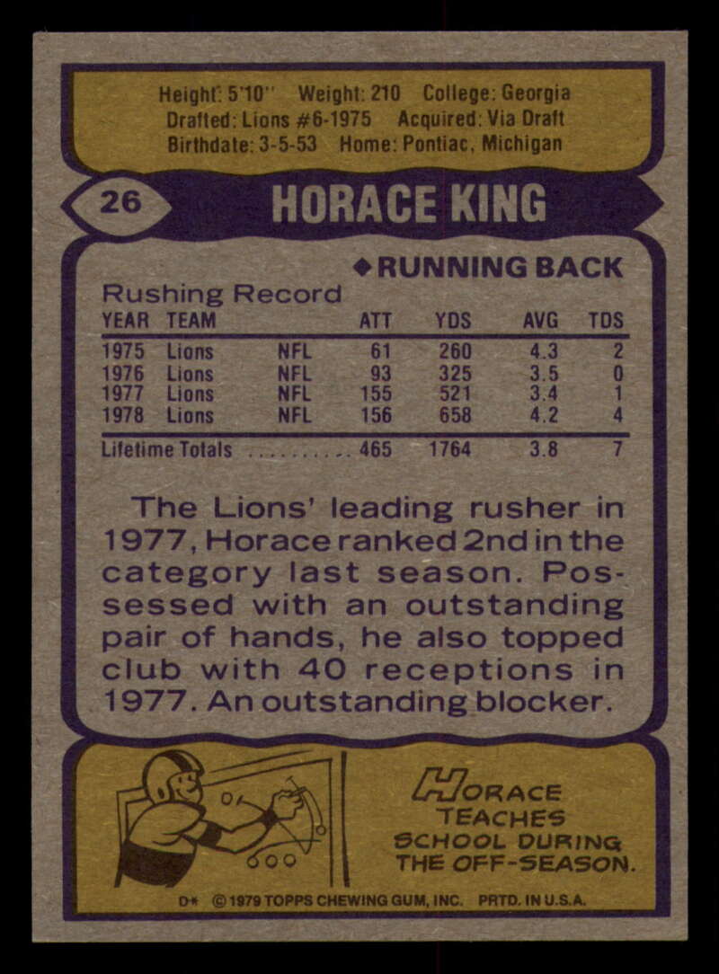 1979 Topps Football - #1 to #60 - Complete your set - Pick your card - Picture 171 of 457