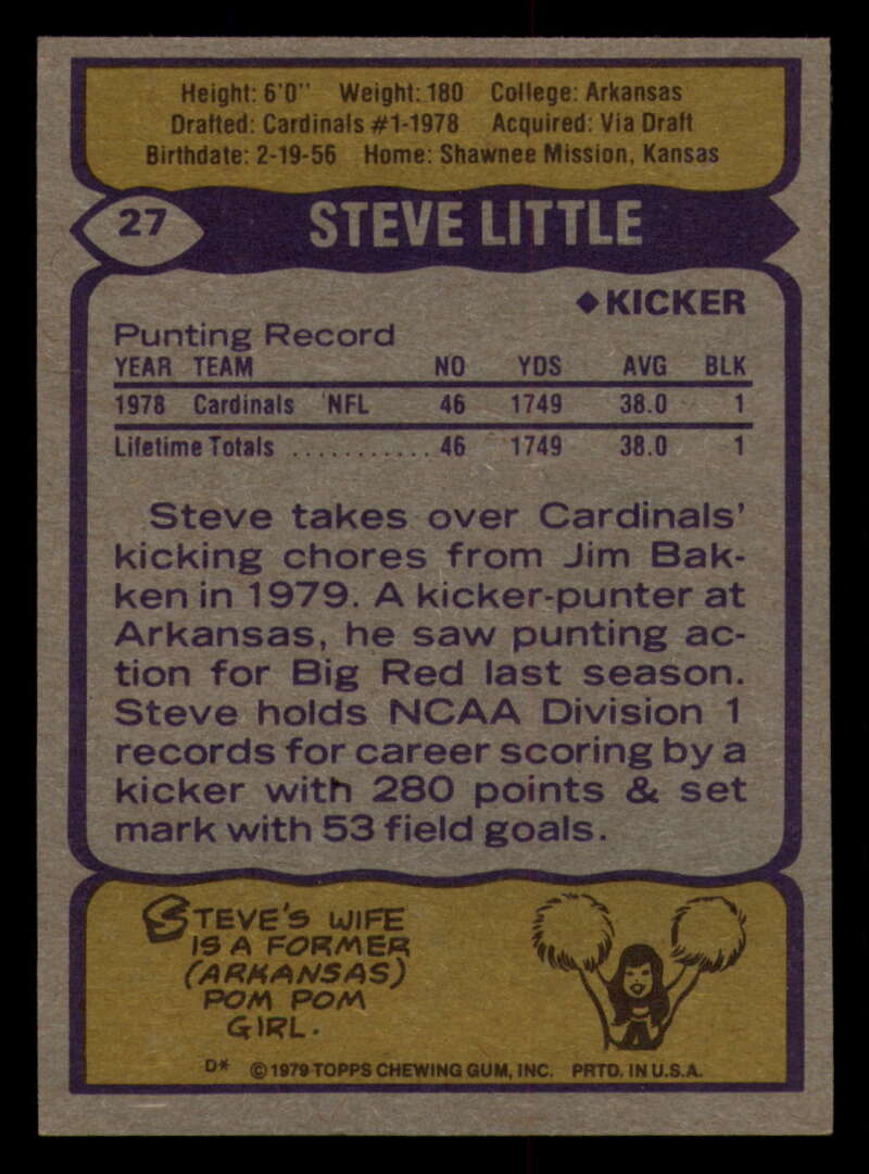 1979 Topps Football - #1 to #60 - Complete your set - Pick your card - Picture 183 of 457