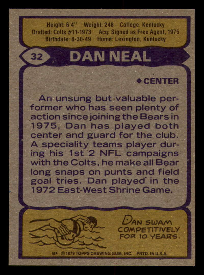 1979 Topps Football - #1 to #60 - Complete your set - Pick your card - Picture 217 of 457