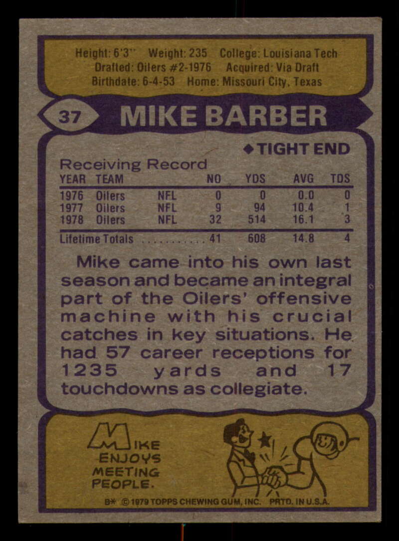 1979 Topps Football - #1 to #60 - Complete your set - Pick your card - Picture 261 of 457