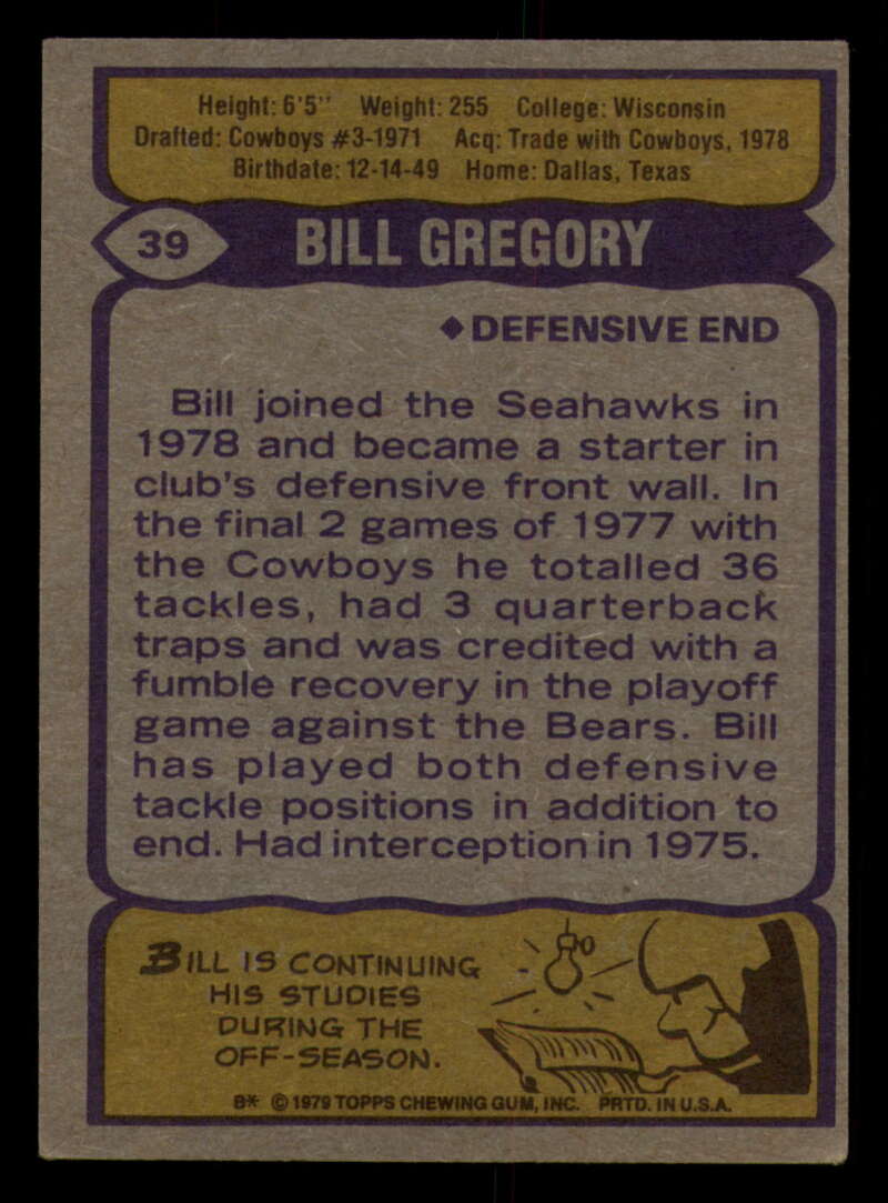 1979 Topps Football - #1 to #60 - Complete your set - Pick your card - Picture 275 of 457