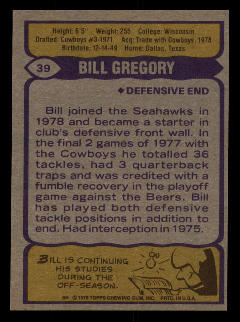 1979 Topps Football - #1 to #60 - Complete your set - Pick your card - Picture 277 of 457