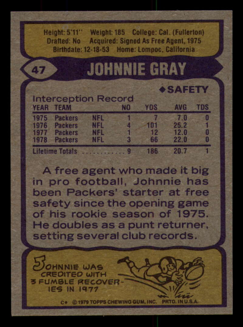 1979 Topps Football - #1 to #60 - Complete your set - Pick your card - Picture 337 of 457