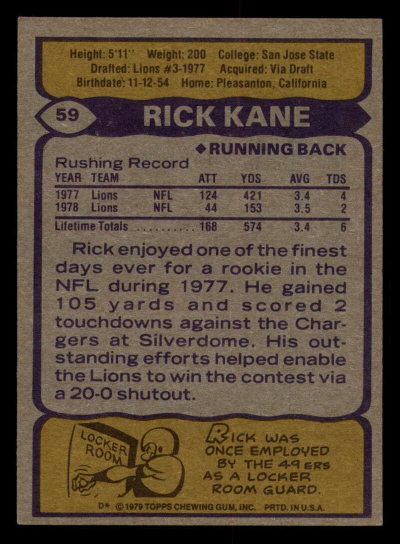 1979 Topps Football - #1 to #60 - Complete your set - Pick your card - Picture 439 of 457