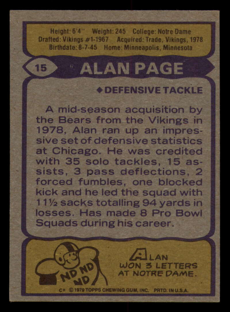 1979 Topps Football - #1 to #60 - Complete your set - Pick your card - Picture 101 of 457