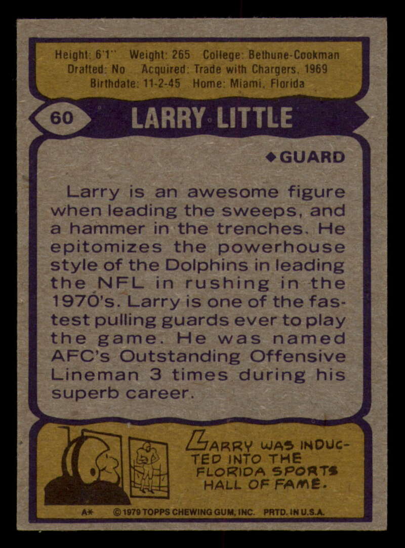 1979 Topps Football - #1 to #60 - Complete your set - Pick your card - Picture 449 of 457