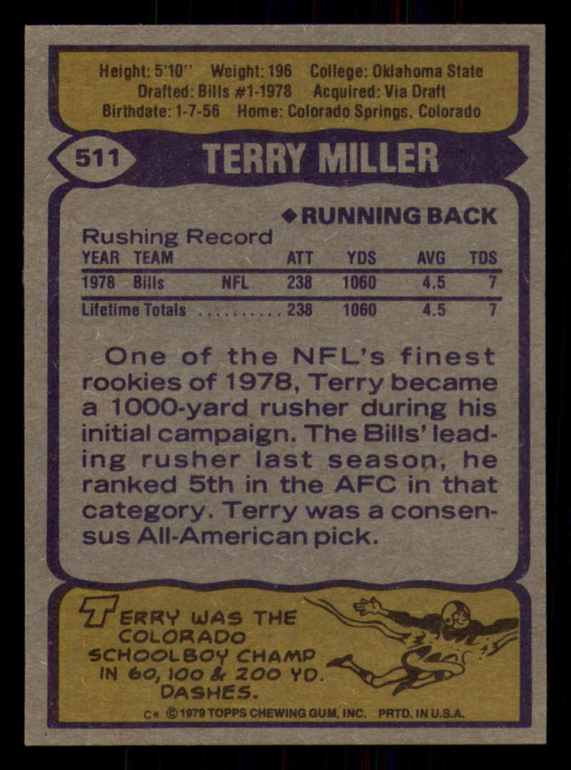 1979 Topps Football - #501 to #528 - Complete your set - Pick your card - Picture 85 of 201